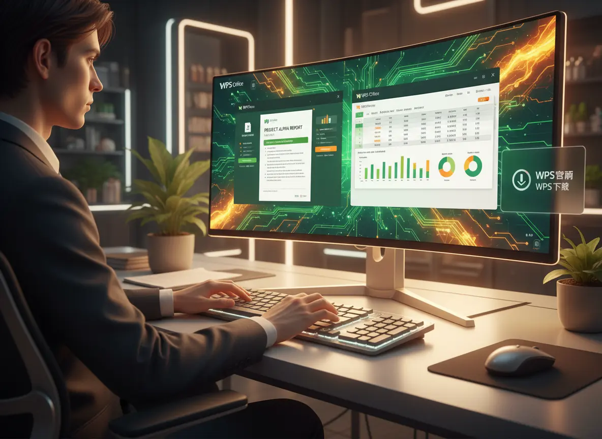 WPS 下载 AI智能办公全攻略 下载安装Word Excel效率飞升